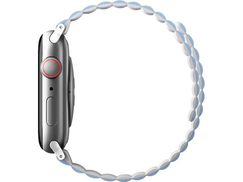 Uniq Armband Revix Apple Watch 40/41/42 mm Weiss Blau Passend zur Apple Watch 40/41/42 mm
