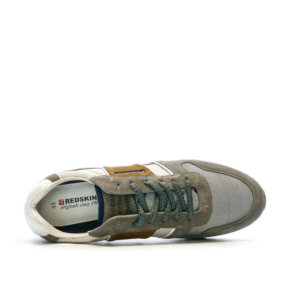 Redskins Baskets Grise/Camel Homme Redskins Affairan