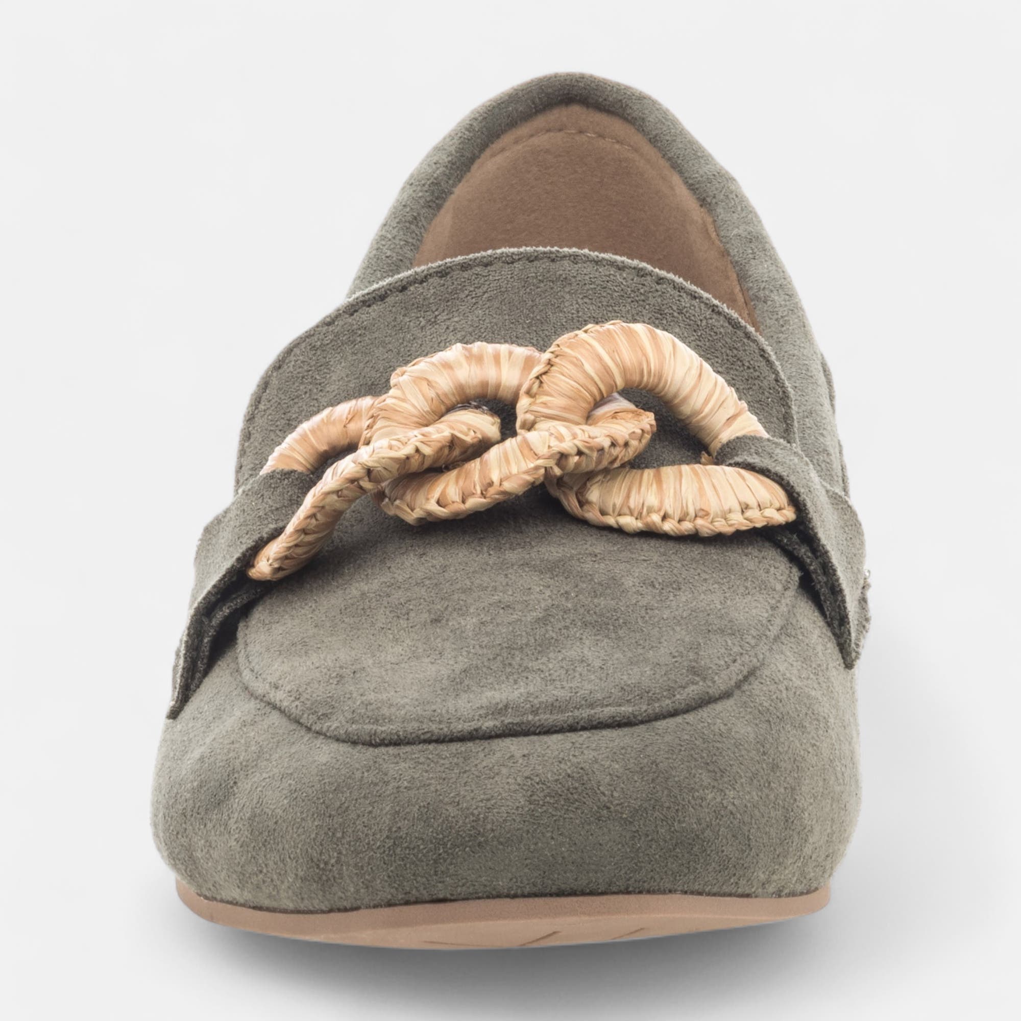 Mocassins Femme kaki