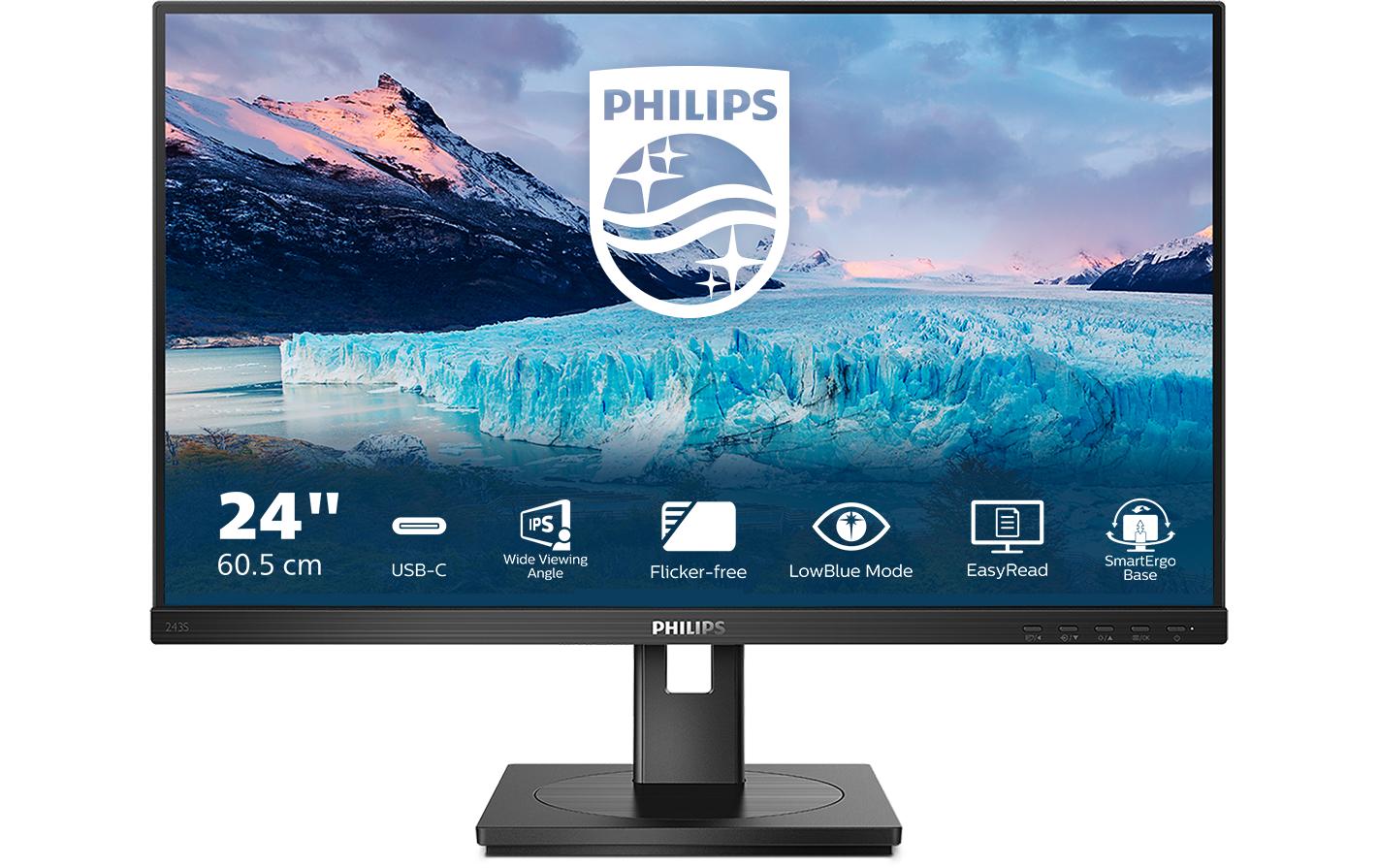 Monitor 243S1/00<br>Ergonomischer 23.8