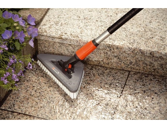GARDENA - Seau + Balai Balai de lavage dur articulé
