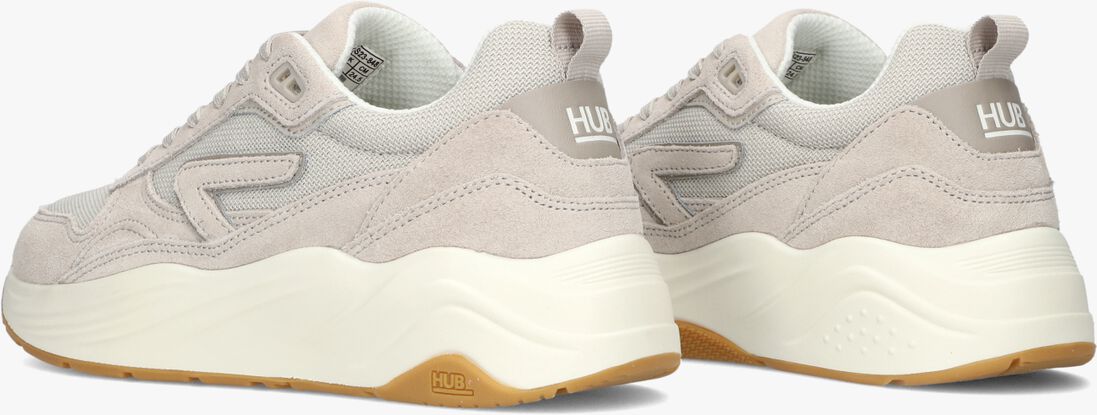 HUB beige hub lage sneakers glide-z