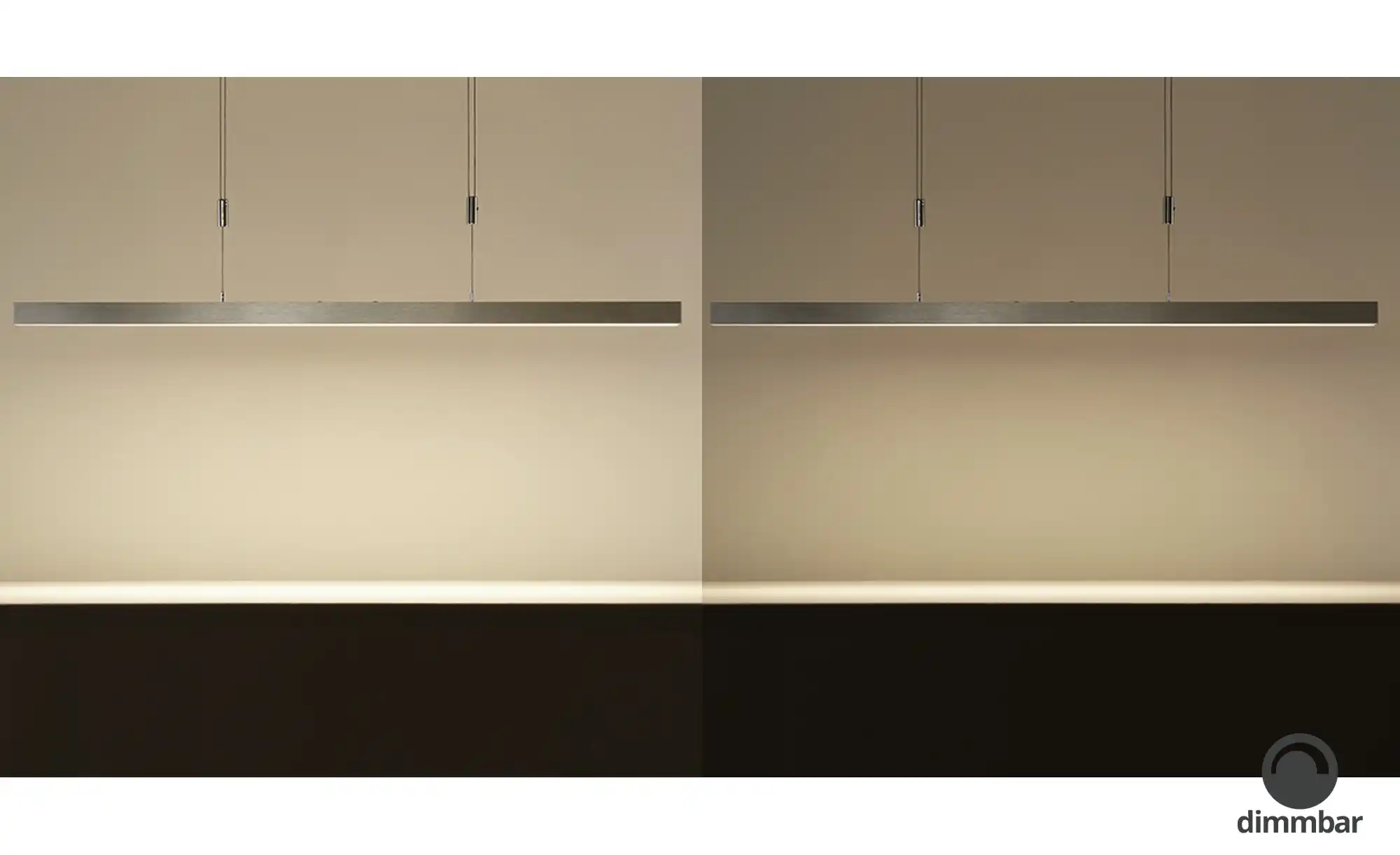 Paul Neuhaus LED-Pendelleuchte, alufarben