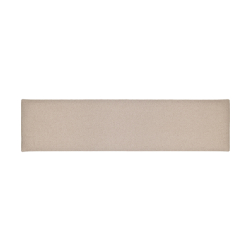 Wandkussen boucle taupe 120x30 cm