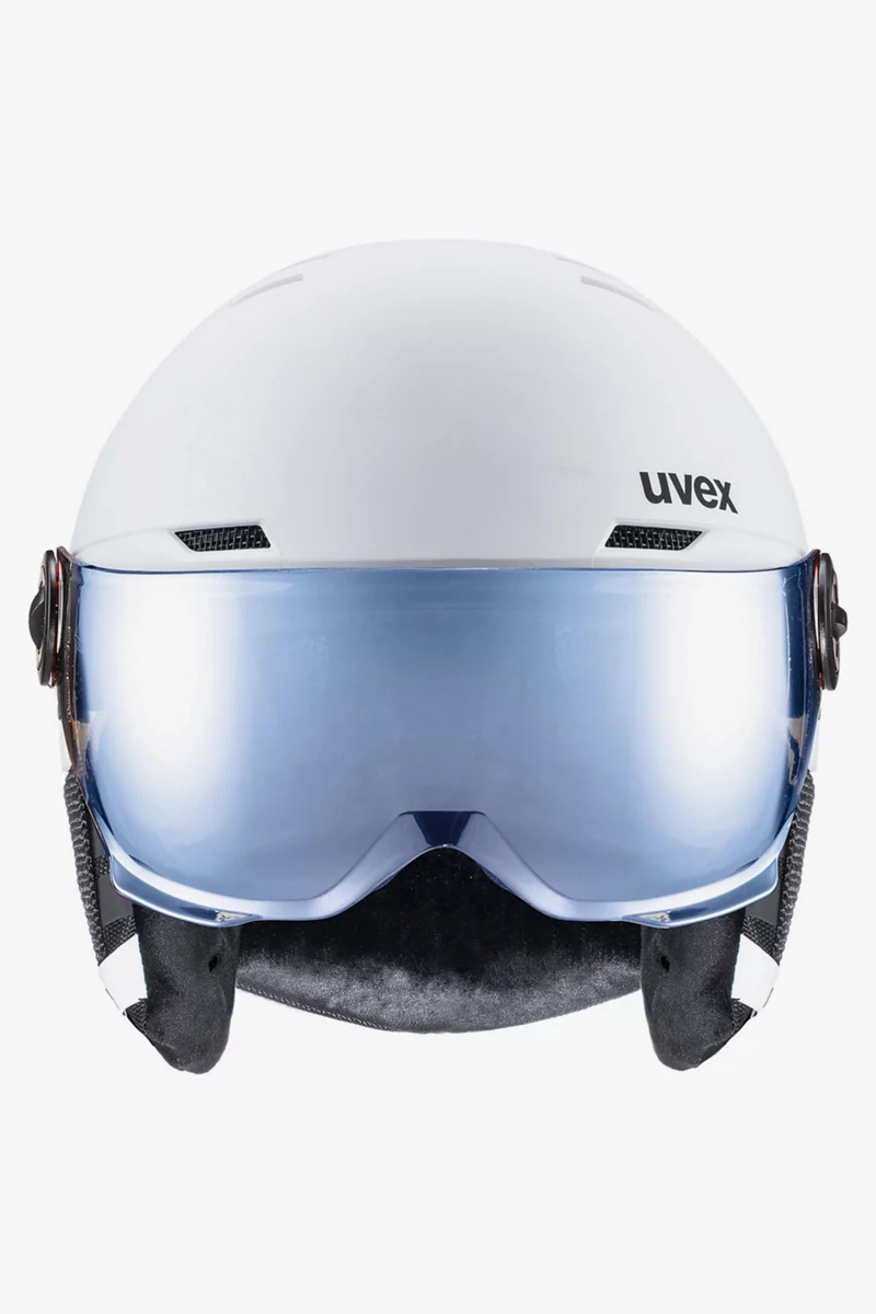 uvex rocket visor Kinder Skihelm