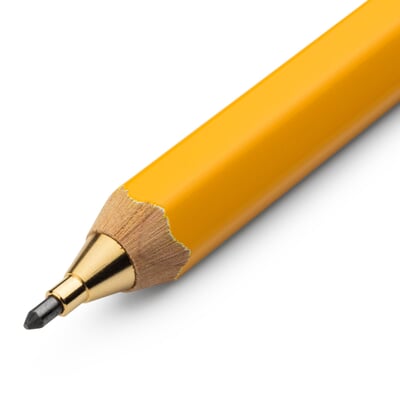 Druckbleistift Zedernholz, Gelb