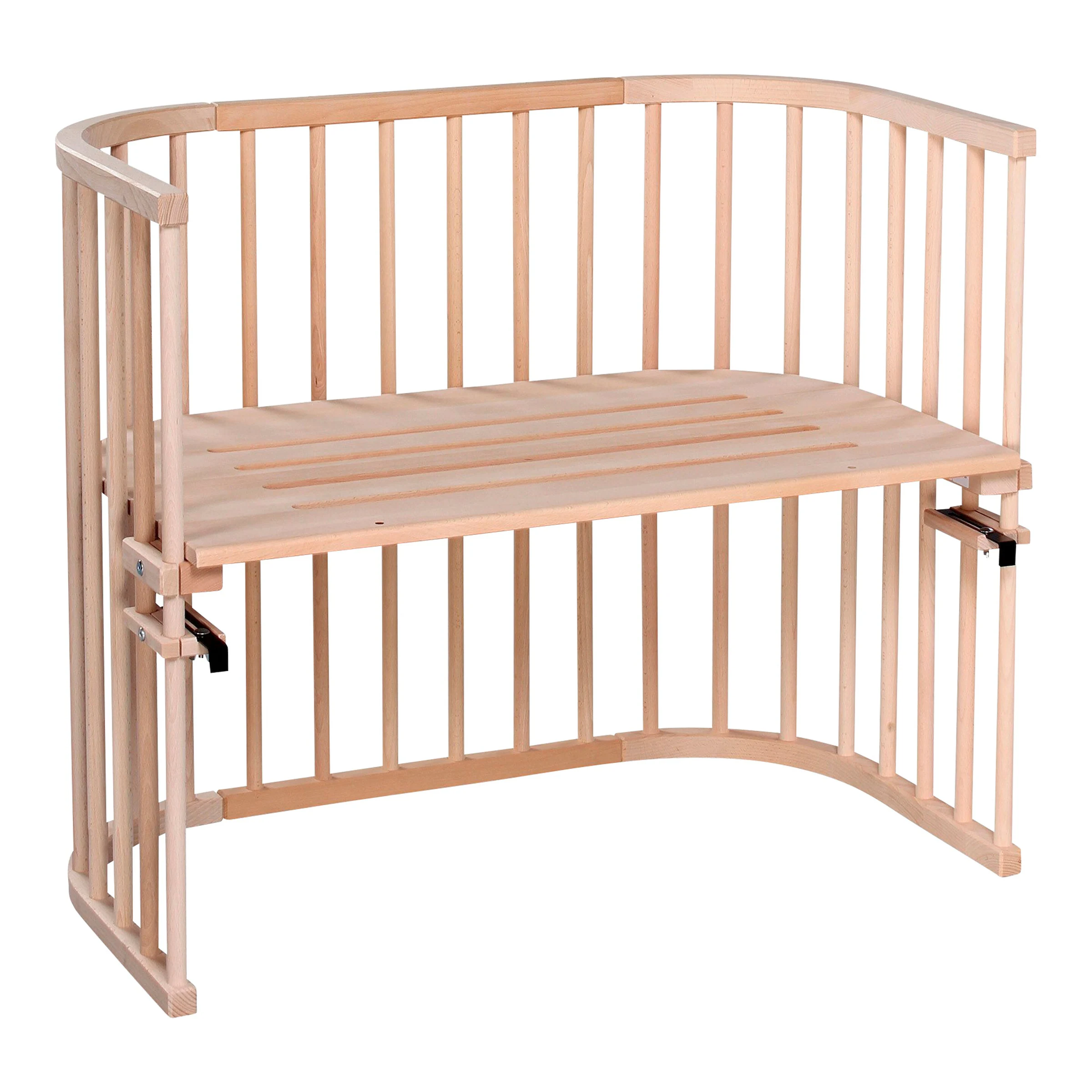babybay® Beistellbett Maxi 89x51 cm natur unbehandelt