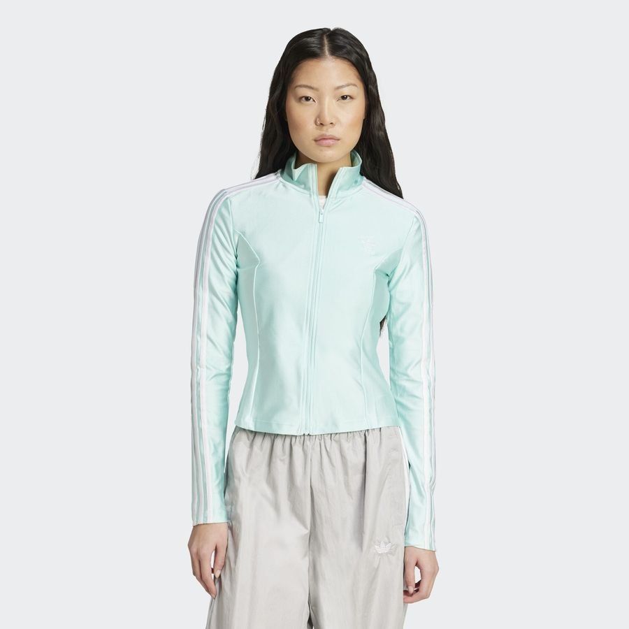 Adidas Original Veste de survêtement Adicolor 3 bandes Slim