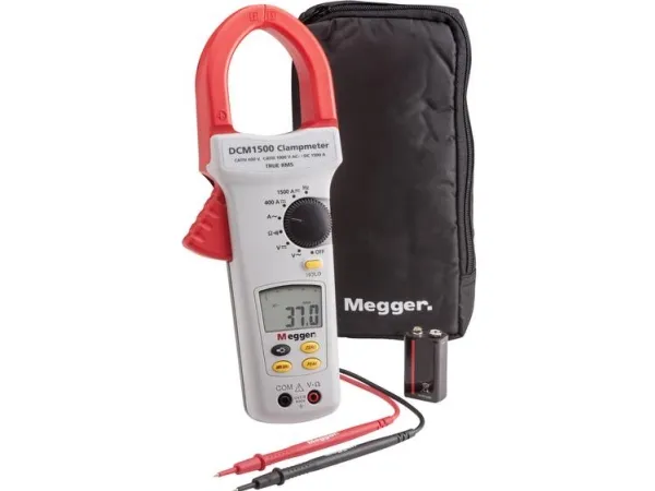 Megger 1005-572 Hånd-multimeter, Strømtang digital CAT IV 600 V Visning (counts): 4000