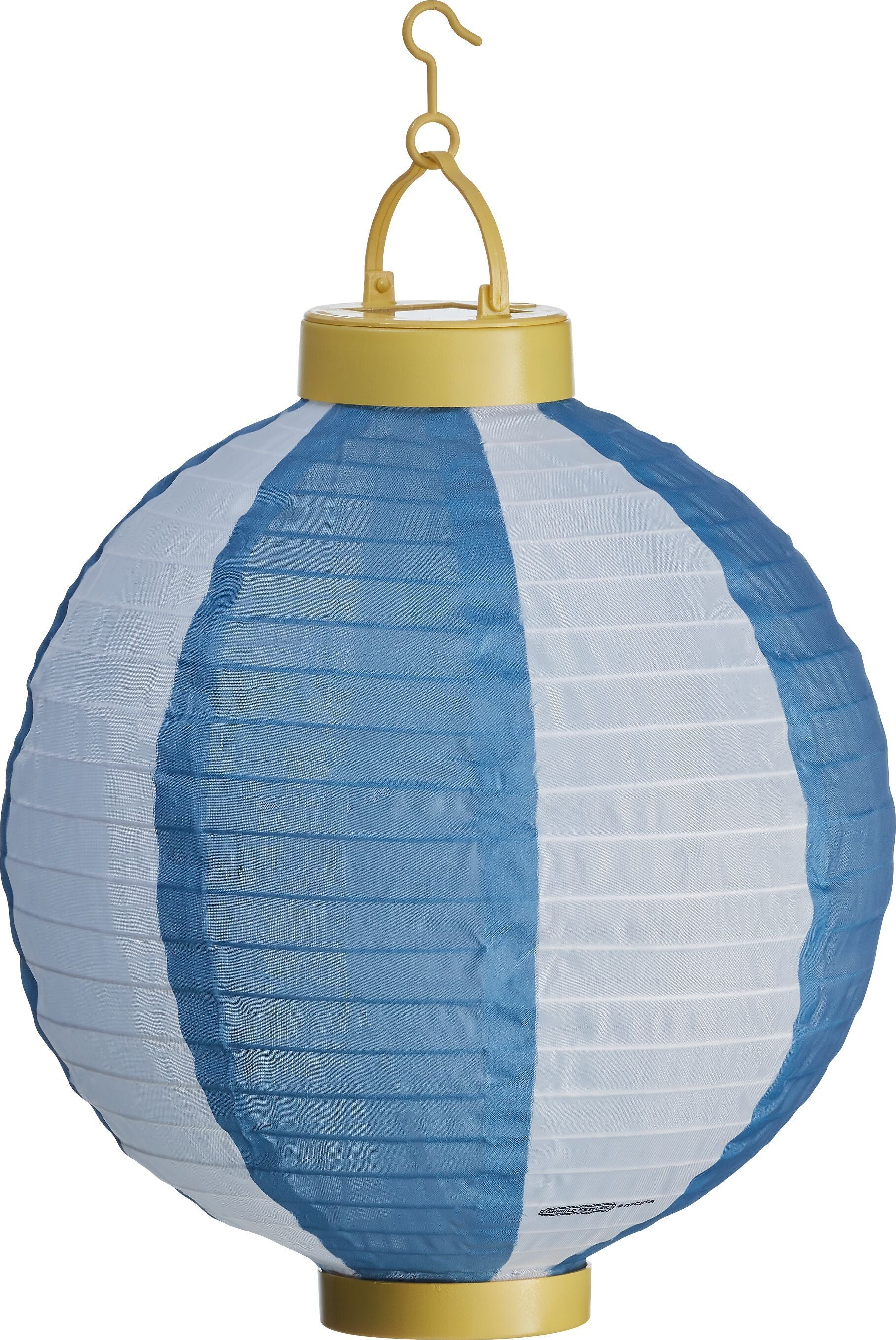 SE-CIAO Solar-Lampion D25 blau - Blau / D: 25.0 cm