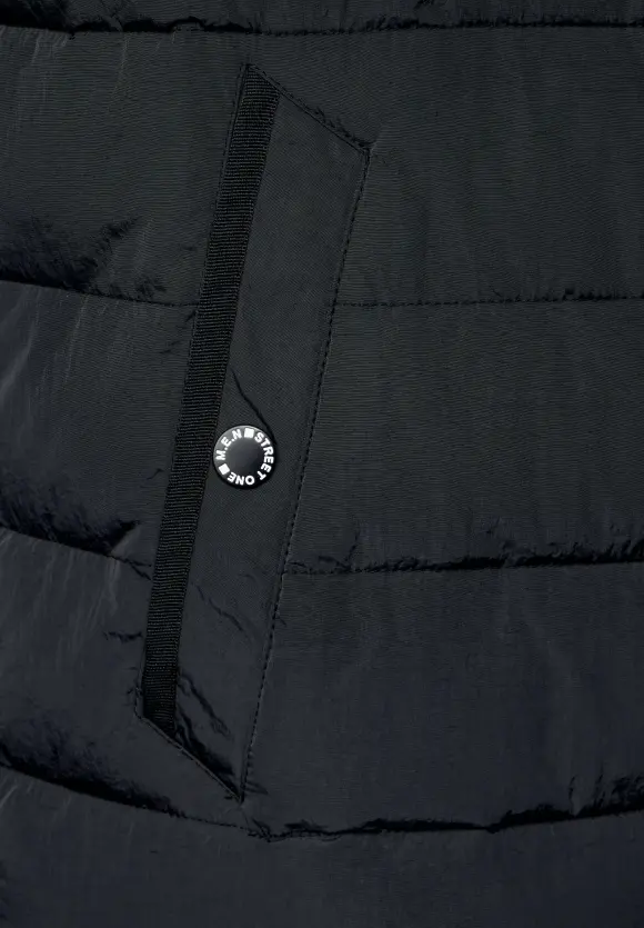Fake Light Daunen Jacke - limousine black