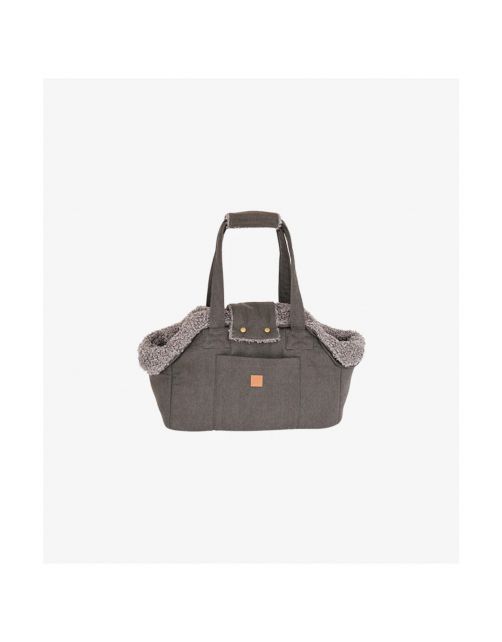 Pet & Co. Hondentas Lucky - Hondenautoaccessoire - 46x35x24 cm Grijs