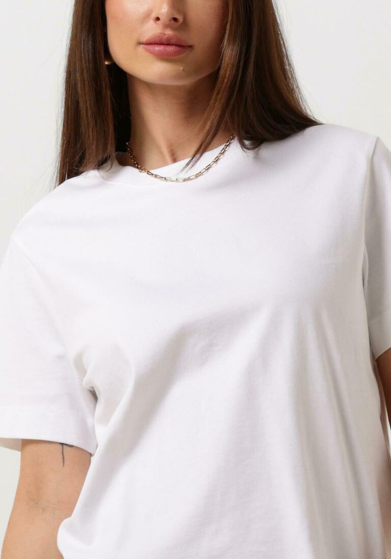 SELECTED FEMME witte selected femme t-shirt slfessential ss boxy tee