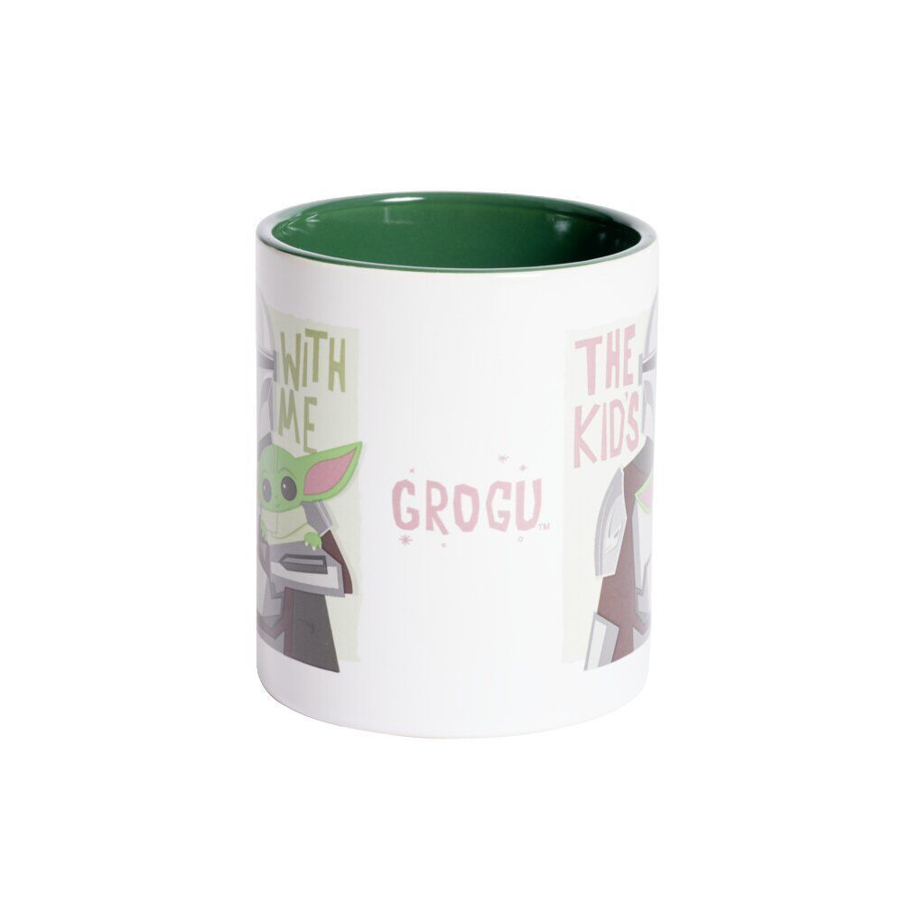 Mug Star Wars Mandalorian Storm Trooper blanc et vert 315ml
