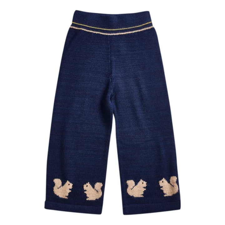 Oeuf NYC Pantalon Baby Alpaga Ecureuil | Bleu marine