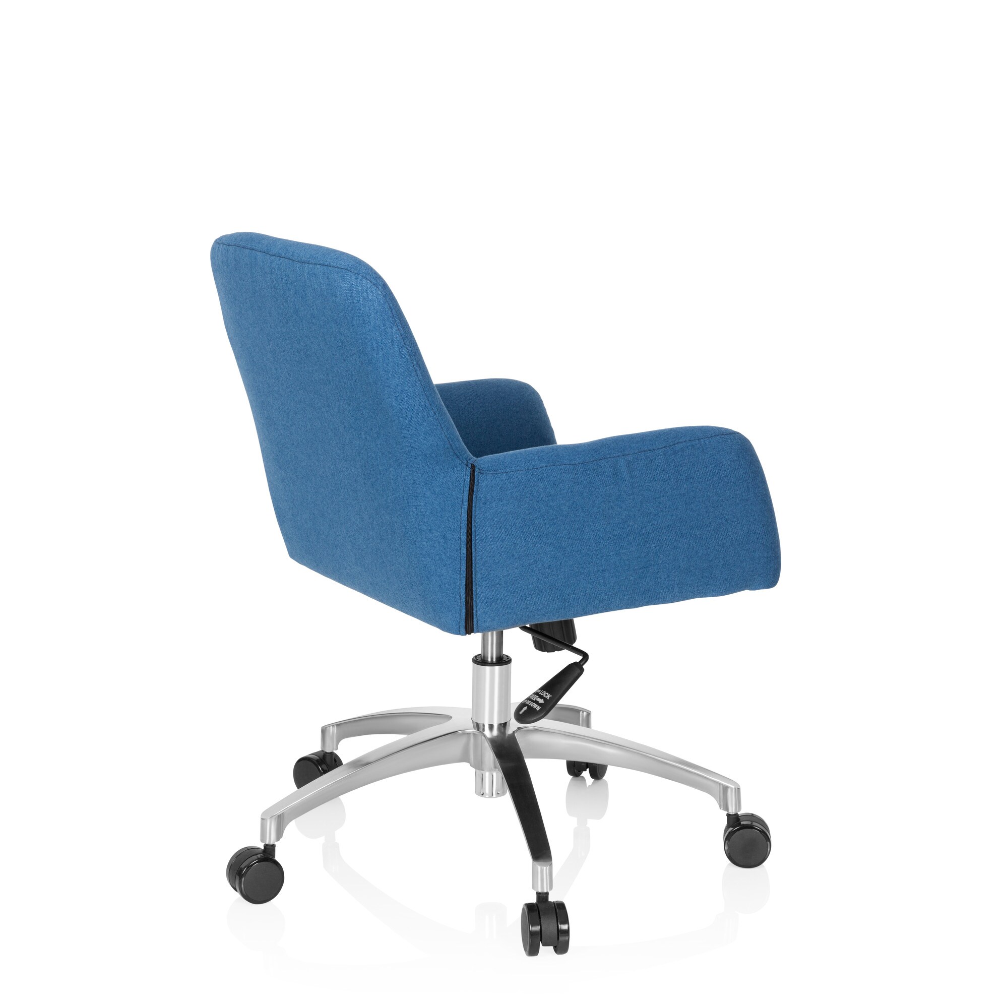 Home Office Bürostuhl SHAKE 400 Stoff mit Armlehnen hjh OFFICE