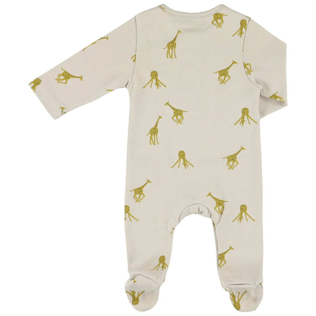 trixietrixie   Onesie mit Füssen Groovy Giraffe 62/68