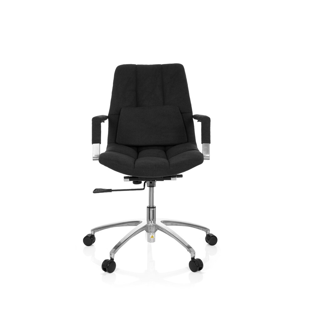 Home Office Bürostuhl SARANTO Stoff mit Armlehnen hjh OFFICE