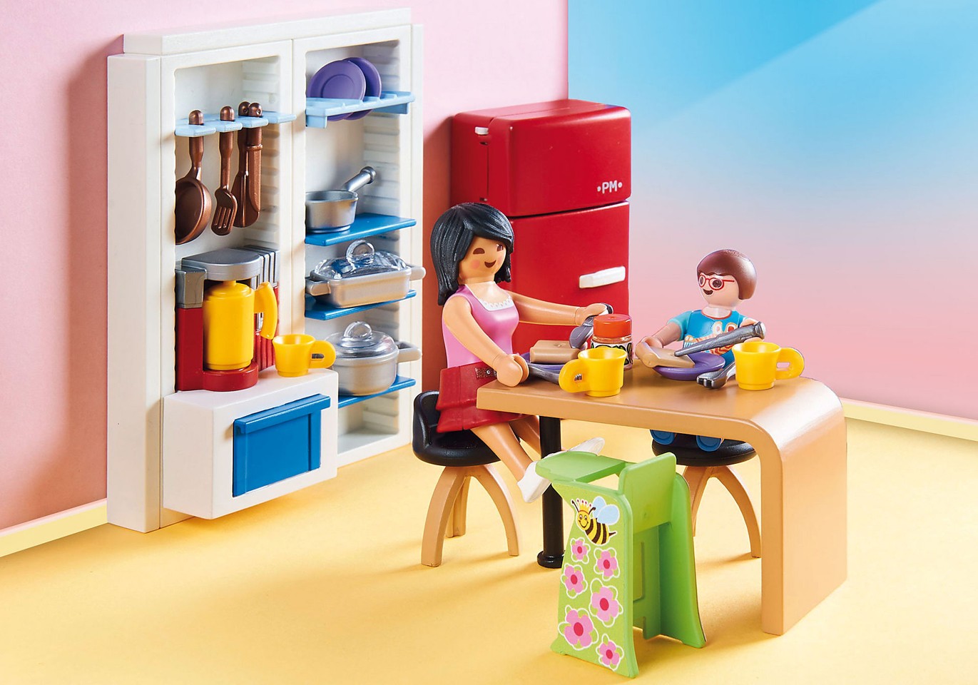 Playmobil - Familie Køkken (70206)