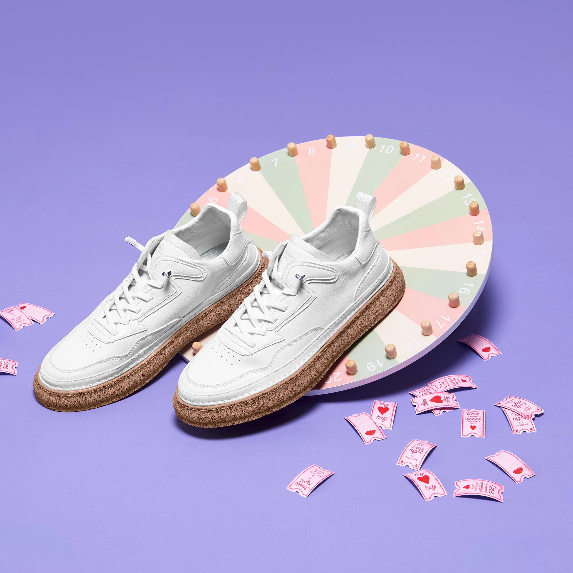 Baskets basses Homme blanc