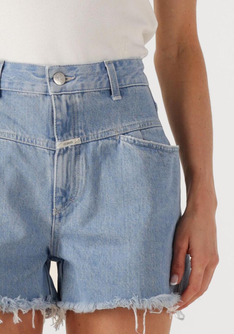 lichtblauwe closed shorts jocy x