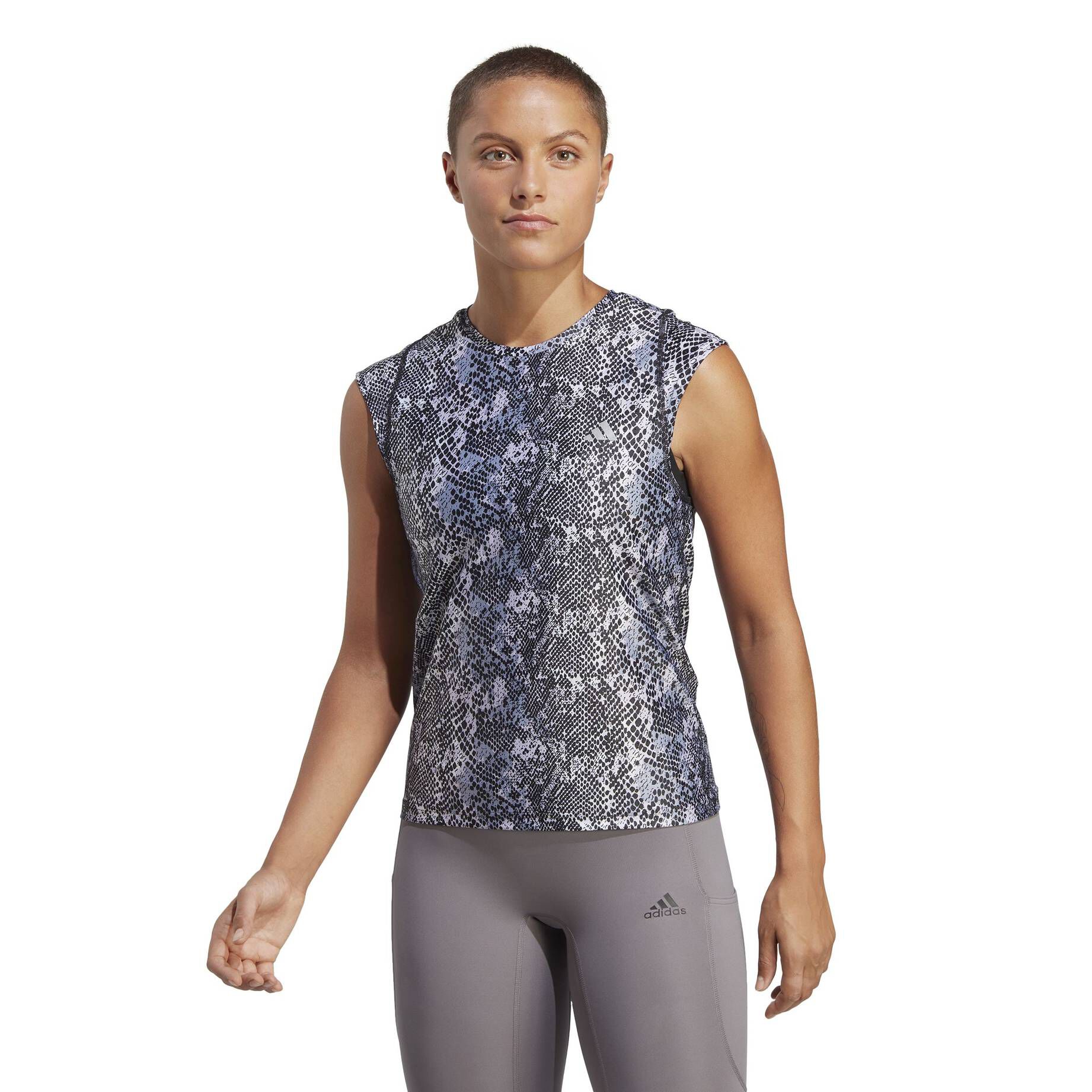 adidas Performance| Damen Top FAST AOP