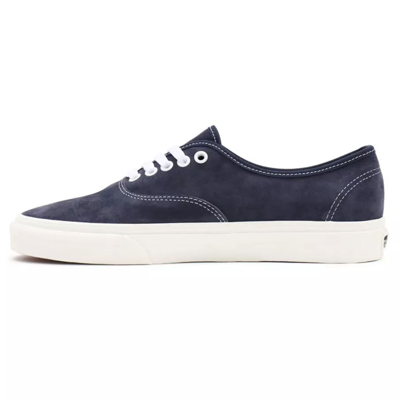 Vans Sneakers en Velours de Cuir Authentic bleu marine