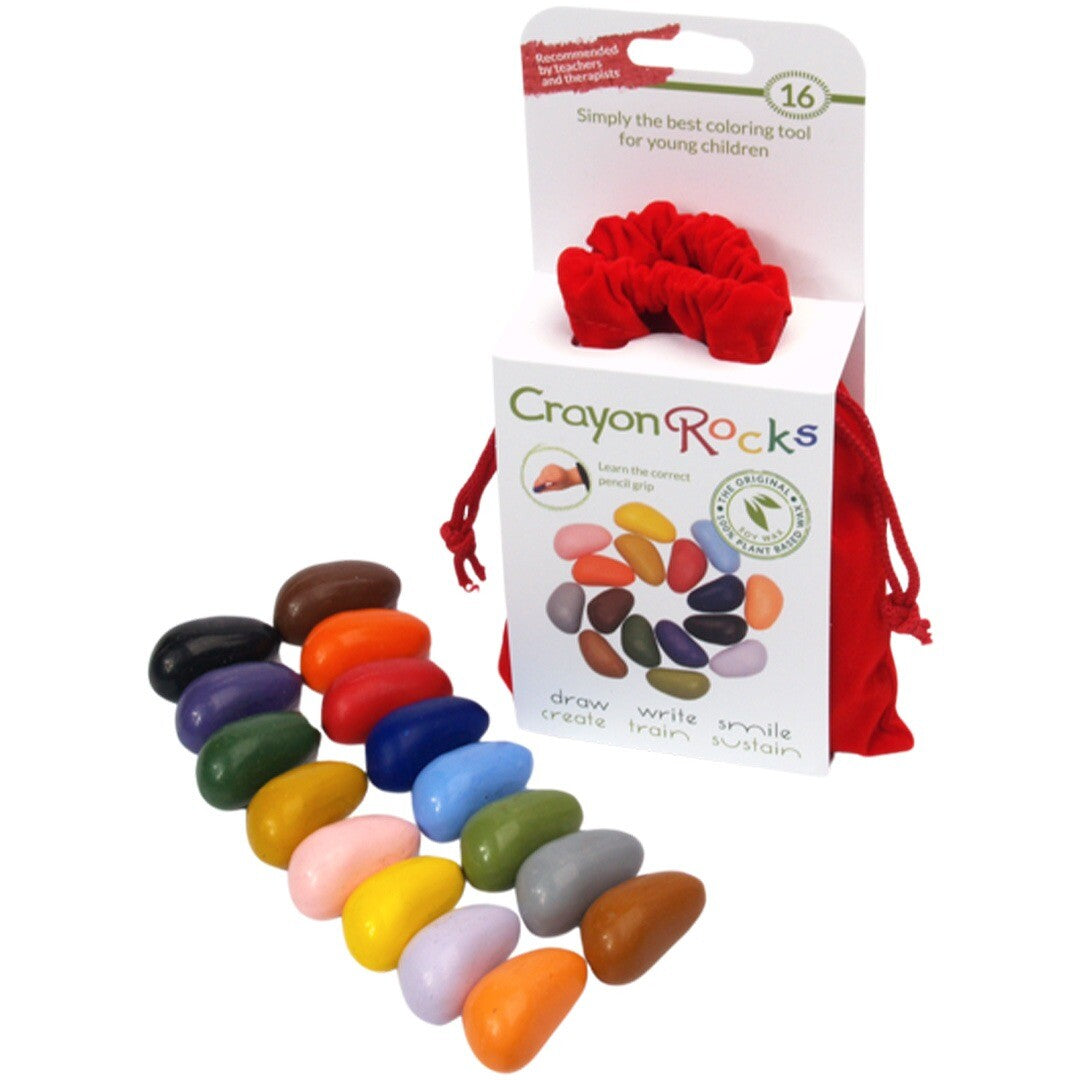 Crayon rocks waskrijtjes 16st in 16 kleuren