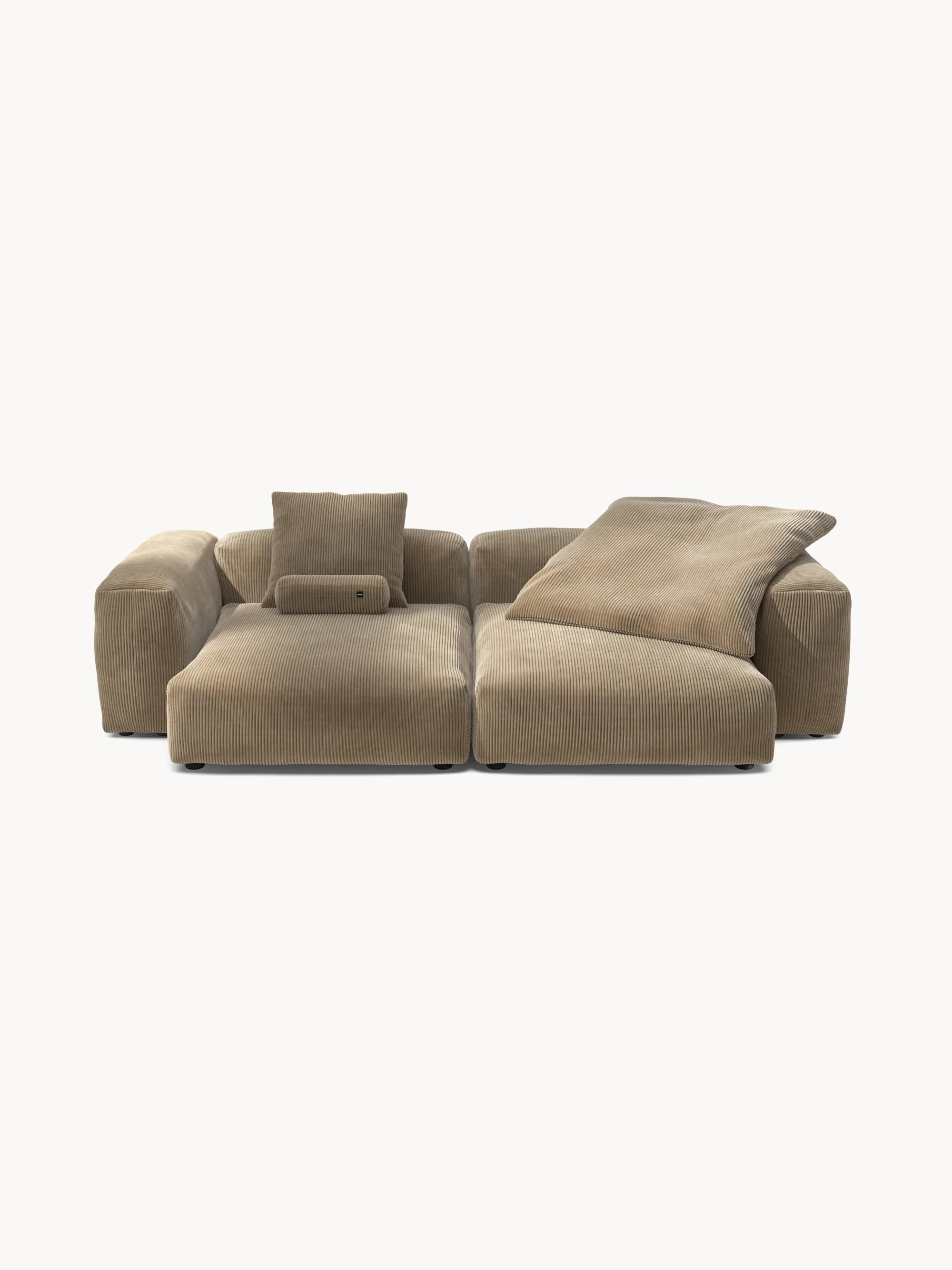 Modulaire bank Vetsak (3-zits) van corduroy