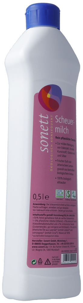 SONETT Scheuermilch Fl 500 ml