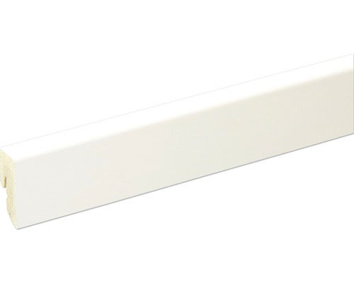 Plint wit RAL9016 gelakt SU047L 16x40x2500 mm