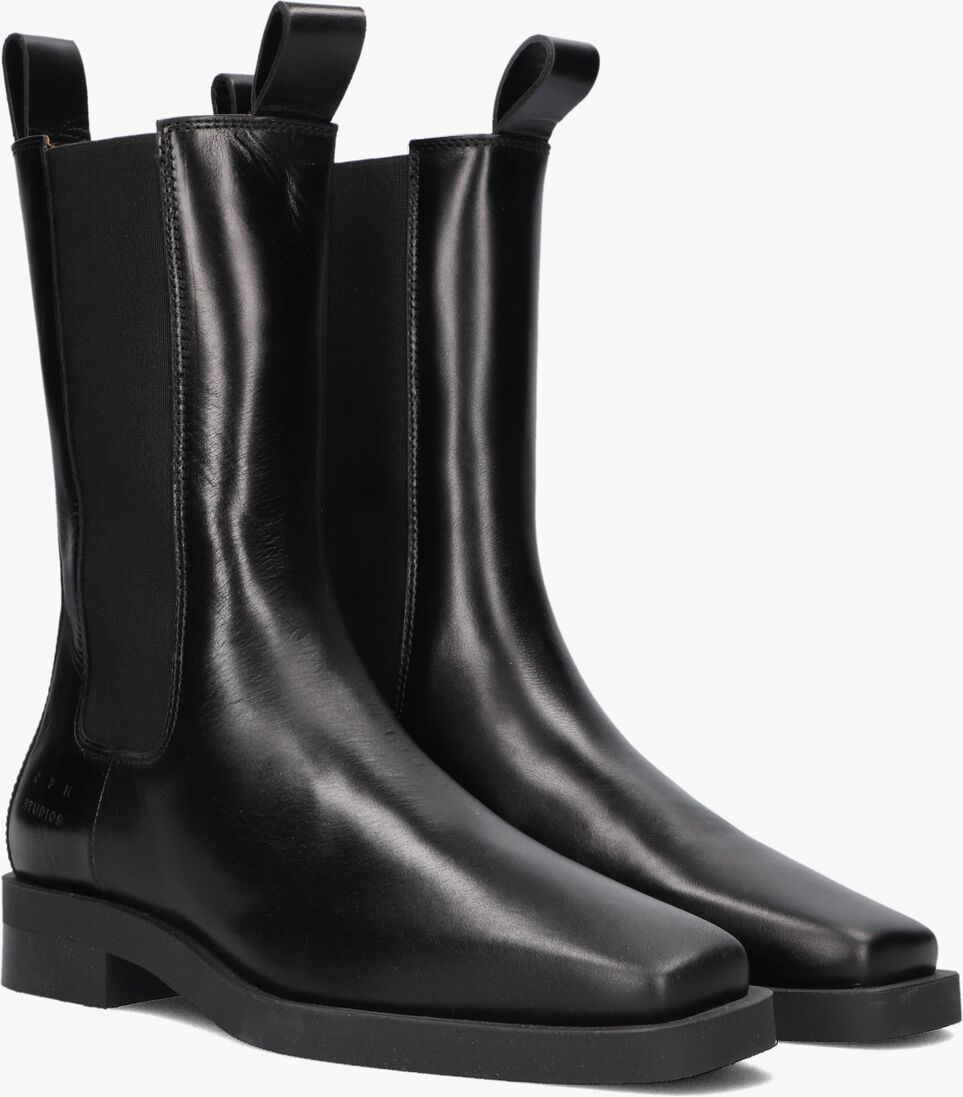 zwarte copenhagen studios chelsea boots cph747