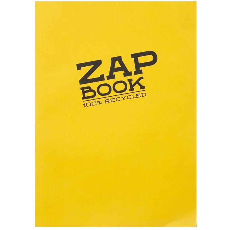Zap Book carnet collé 160F A4 80g - Aléatoire