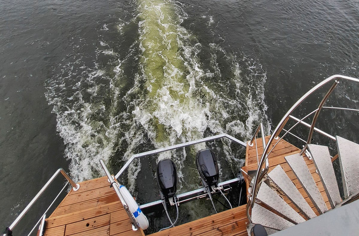Hausboot Übernachtung auf der Maas für bis zu 4