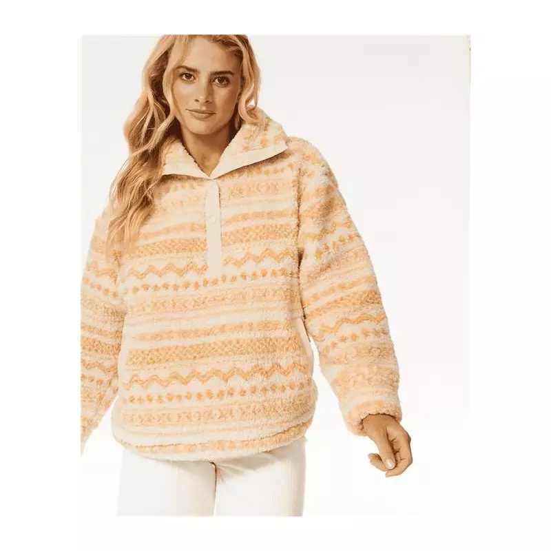 Veste femme RIPCURL La Isla Polar Fleece Off White