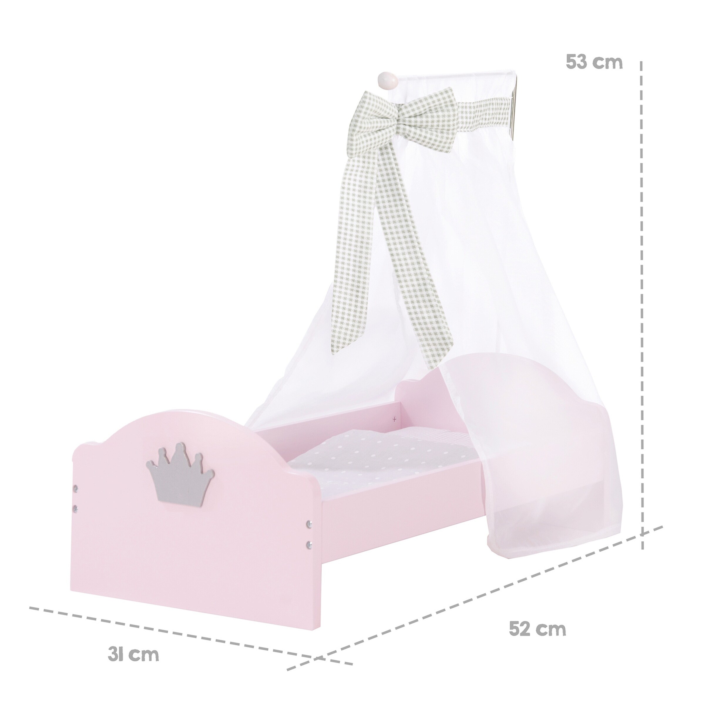 roba Puppenstandbett Prinzessin Sophie