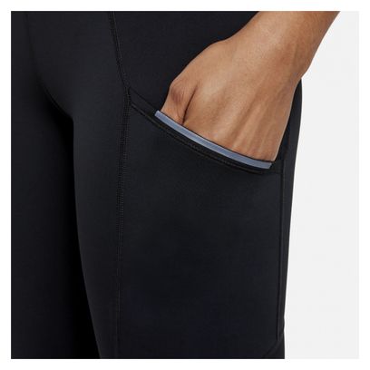 Collant 3/4 Femme Nike Dri-Fit Run Division Epic Luxe Noir Rouge