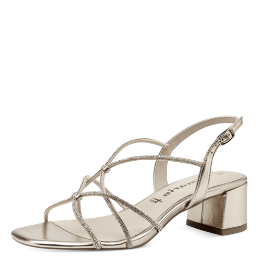 Tamaris Paola Højhælede Sandaler, Light Gold, 41