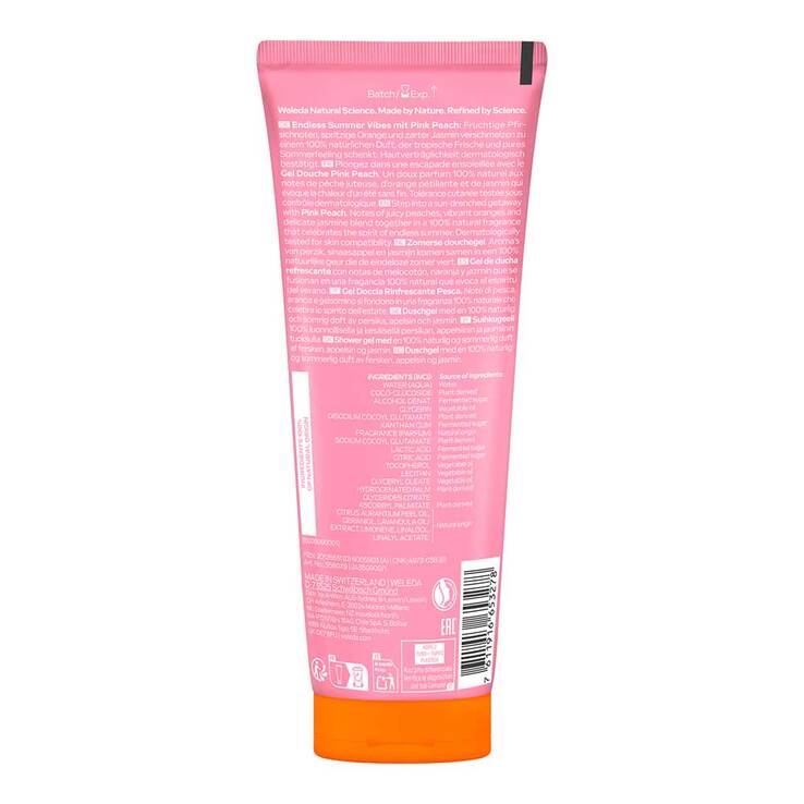 Weleda Pink Peach Shower Gel, 200 ml
