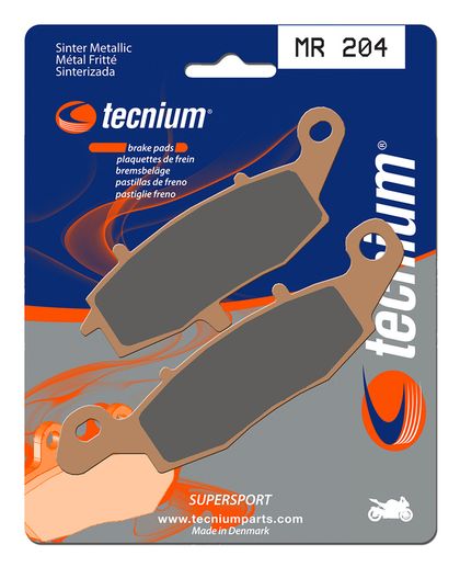 Plaquettes de freins Tecnium Performance métal fritté - MR204