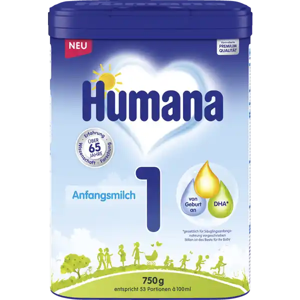 Anfangsmilch 1, von Geburt an