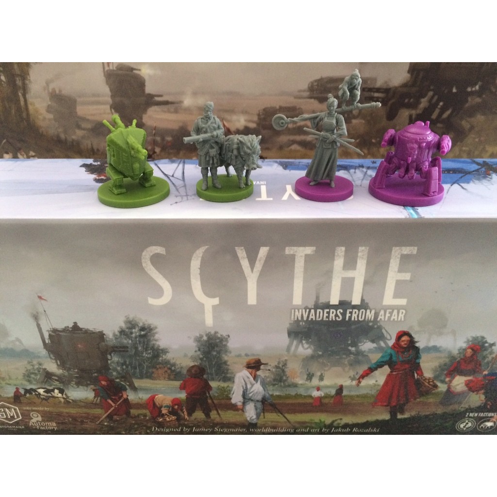 Scythe: Invaders from Afar Expansion