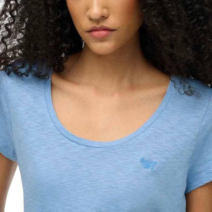 Superdry Scoop Neck Shirt Dames