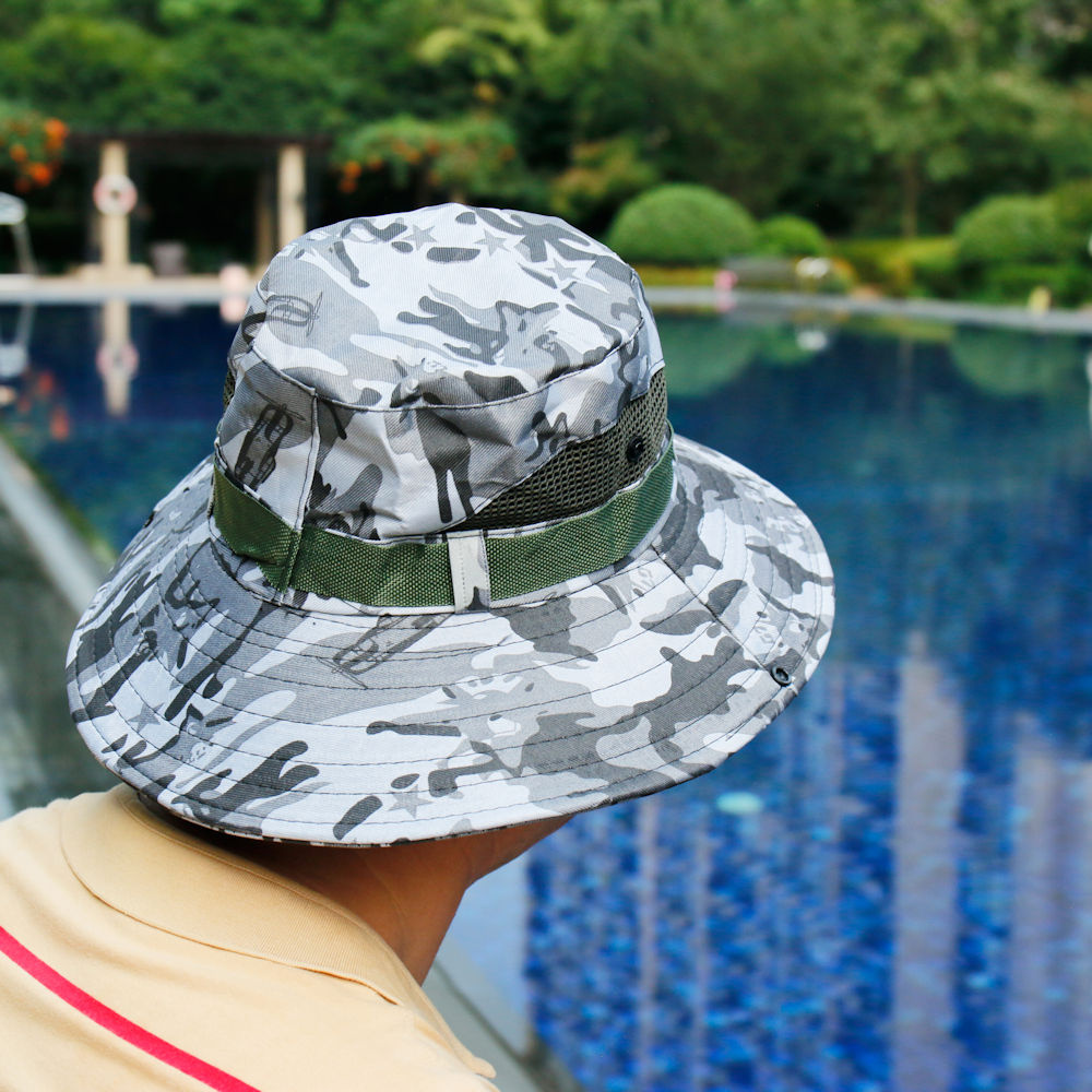 Decopatent Camouflage Jungle Hoed (Bucket Hat Outdoor)