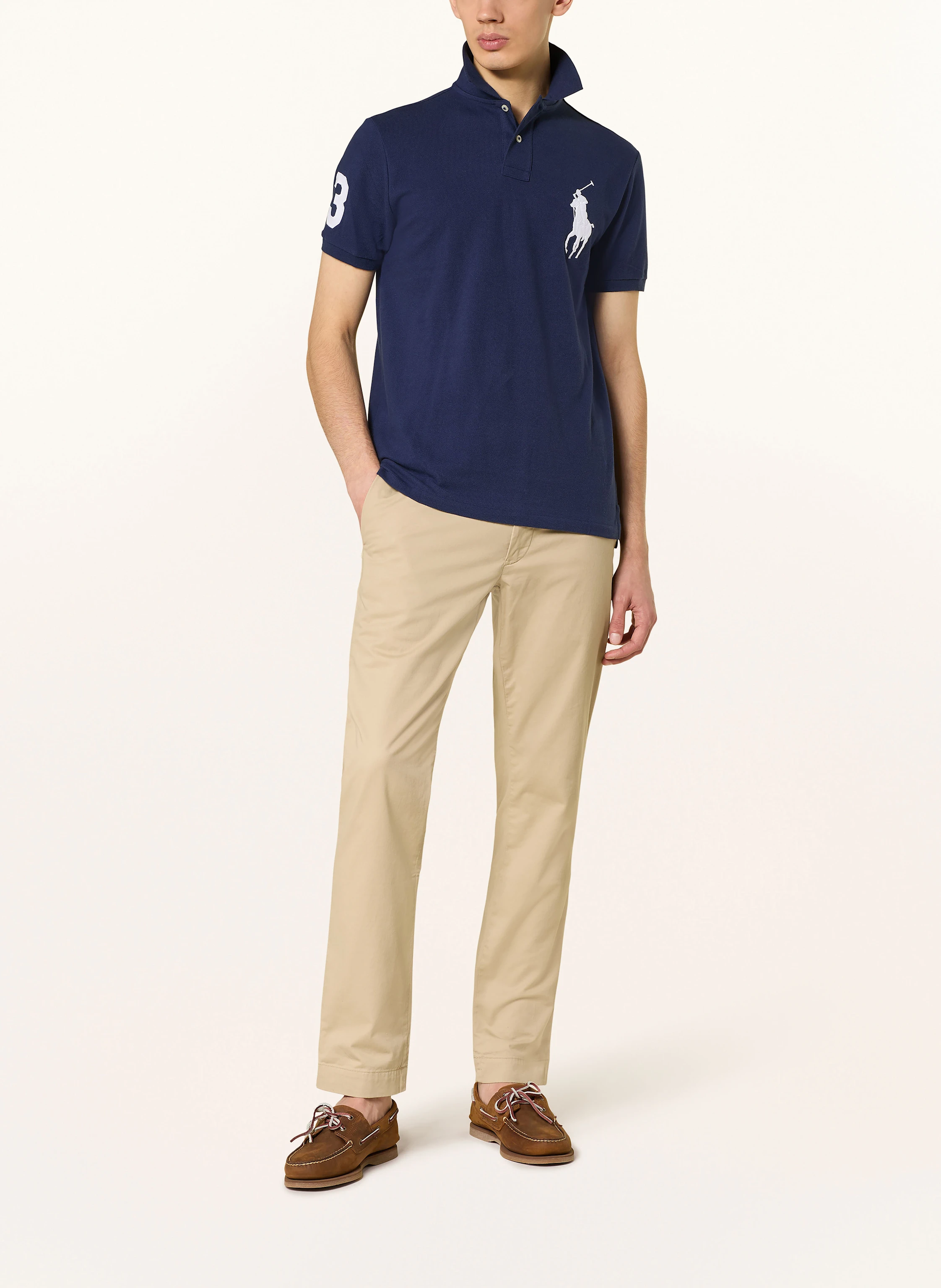 POLO RALPH LAUREN Piqué-Poloshirt Custom Slim Fit