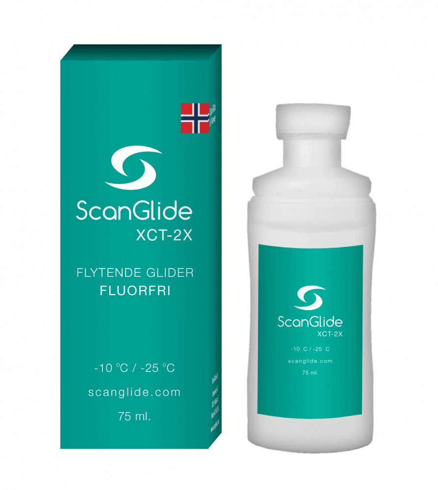 ScanGlide 2X XCT 75ml Flytende og fluorfri glider fra ScanGlide