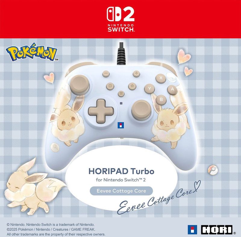 Hori - HORIPAD Turbo Eevee Cottage Core - Game Pad Controller