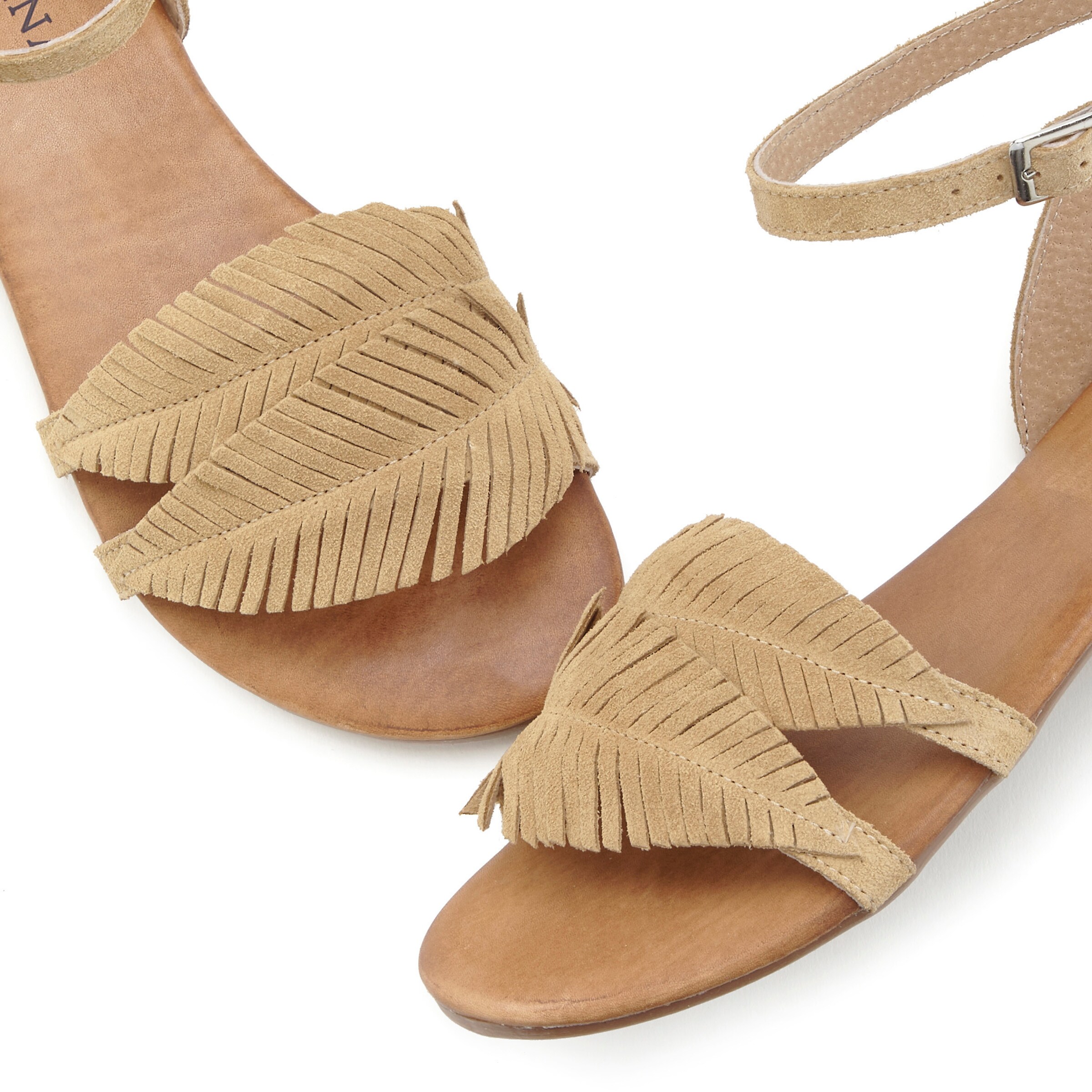 LASCANA Sandale in beige