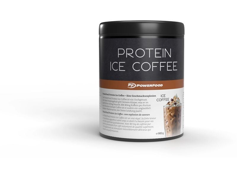 PowerFood One Pulver Protein Ice Coffee Dose 900g, Ice Coff Protein Shake