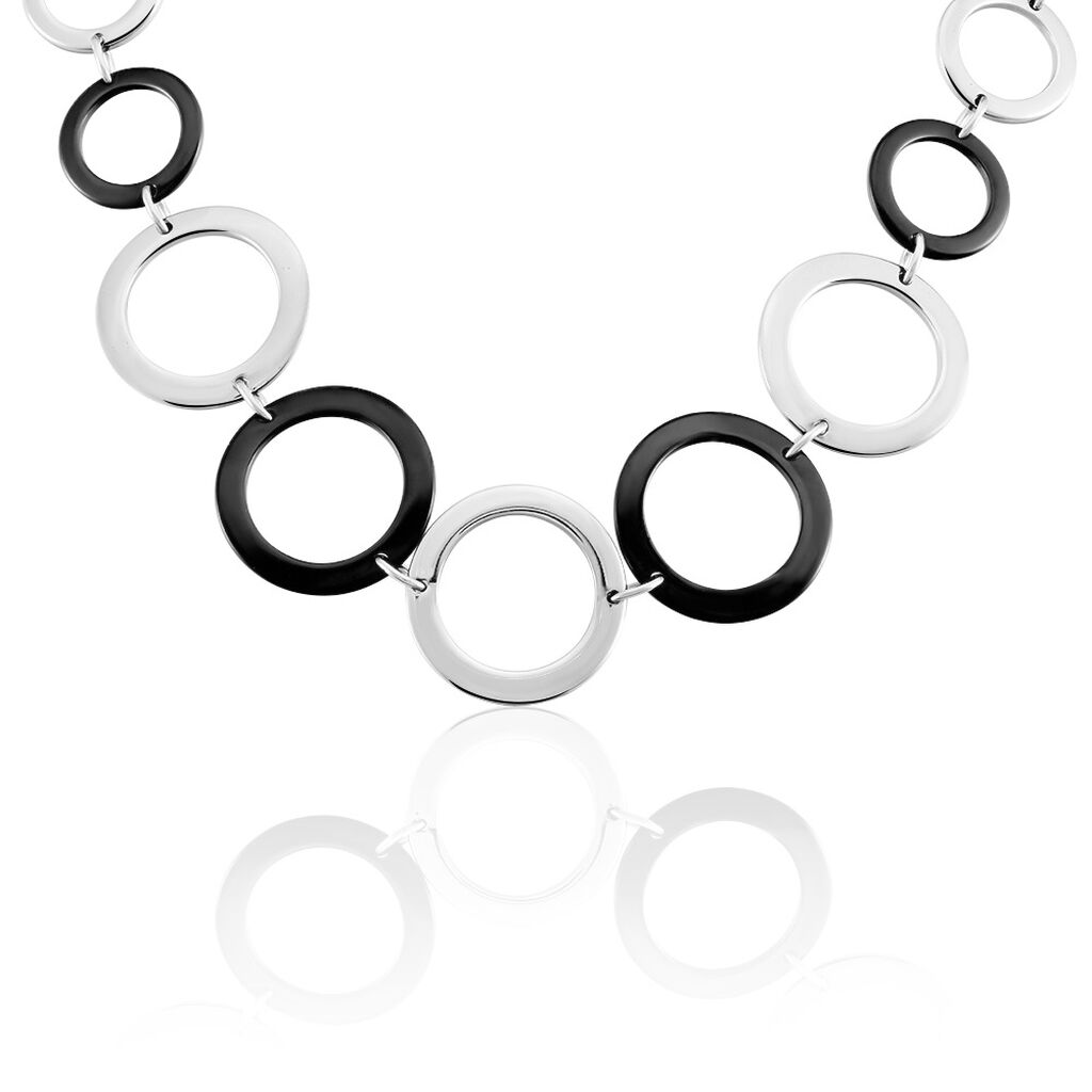Collier Rimel Acier Blanc